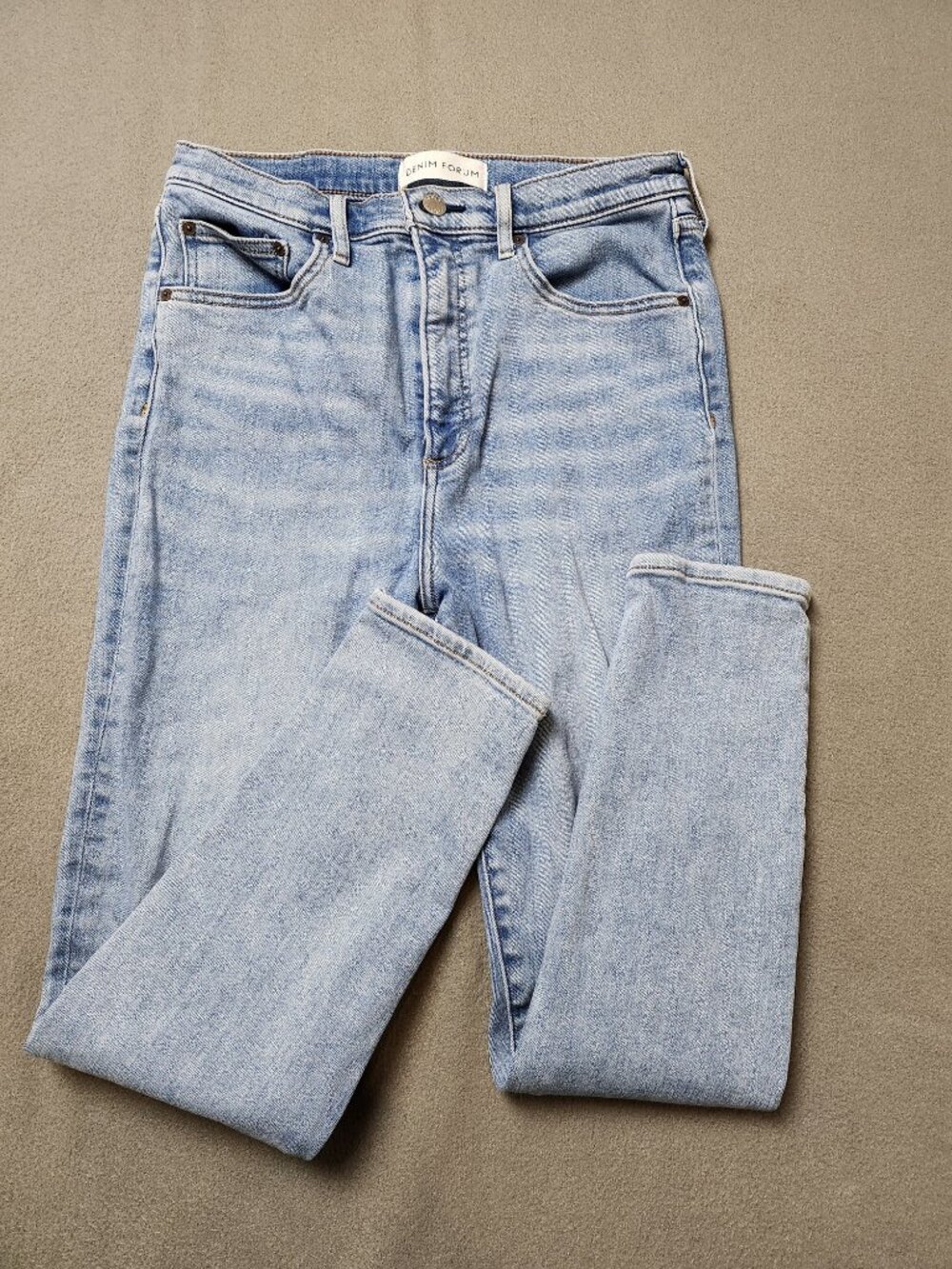 Aritzia Denim Forum The Lola High Rise Skinny Jeans Light Wash Size 30